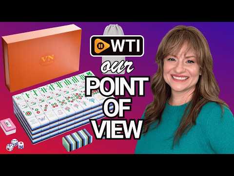 American Mahjong Tile Set with 166 Acrylic Tiles - WTI product video review