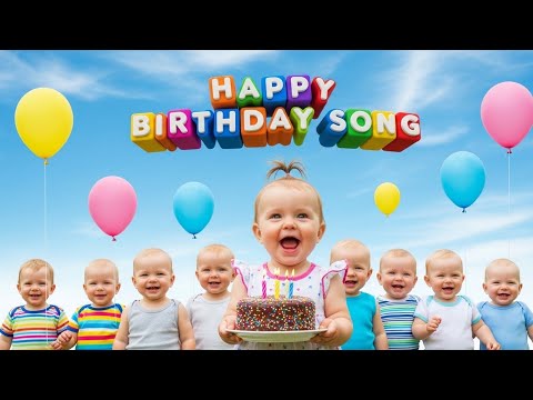 Happy Birthday Song | Birthday Song For Kids | Baby Dance Party 🎉🥳 | Viral Vedio 