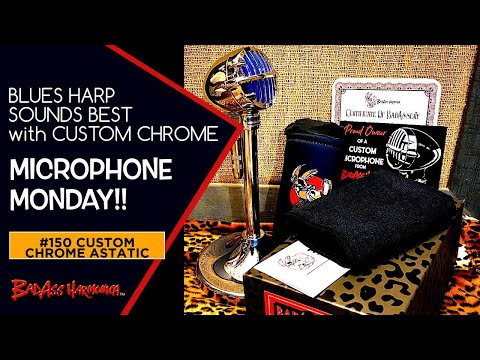 Best Blues Harmonica Microphone | Blues Harmonica Jam Licks with Chrome -  Microphone Monday 150