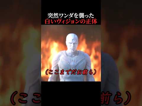突然ワンダを襲った白いヴィジョンの正体