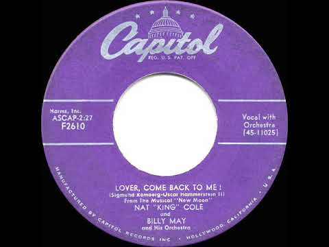 1953 HITS ARCHIVE: Lover, Come Back To Me! - Nat King Cole