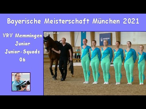 VRV Memmingen Junior - Junior-Squads 06 - Bayerische Meisterschaft München 2021