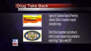 Prescription Drug Take Back Results in Calhoun and Cherokee County