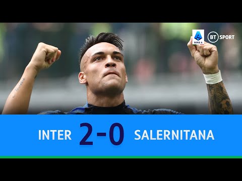 Inter vs Salernitana (2-0) | I Nerazzurri bounce back from consecutive defeats | Serie A Highlights