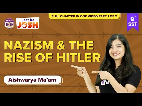 Nazism and the Rise of Hitler in One-shot Class 9 SST (History) Concepts | CBSE Class 9 Exams