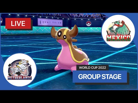 Andres Escobosa 🇳🇱 vs Kenneth Gamboa 🇲🇽 - Group Stage - World Cup of Pokémon VGC 2022