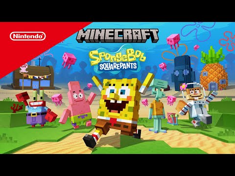 Minecraft x SpongeBob DLC - Official Trailer - Nintendo Switch | @playnintendo