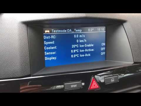 How to Check Astra H Coolant Temperature - Engine Temperature