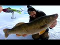 Video Thumbnail for Lake Diefenbaker Walleye Slap Down! ACME Hyper Rattles Multi Species!