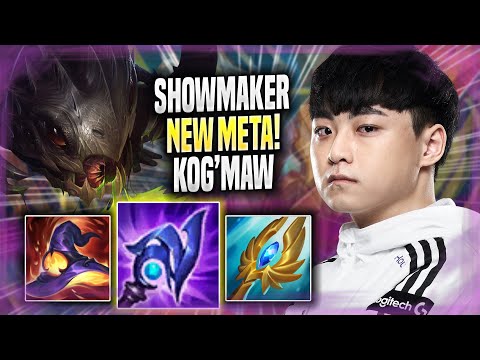 SHOWMAKER TRIES MEW META KOG'MAW MID! - DK ShowMaker Plays Kog'maw MID vs Viktor! | Season 2022