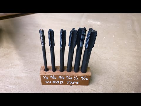 Adam Savage's Favorite Tools: Woodworking Thread Taps