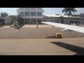 Landing At Victoria Falls International Airport Zimbabwe Africa