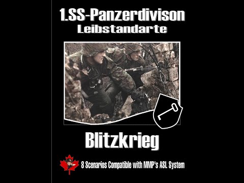 Advanced Squad Leader :  LSSAH 1 Opening FIRE!!