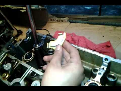 Remove the Valve springs from a 4.6L DOHC Head without Ford Tools