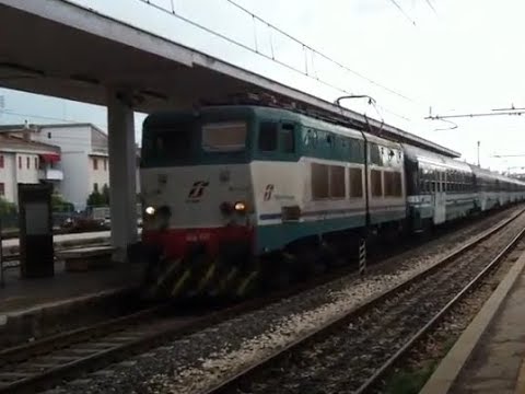 [TRENI] E656.424 per il Treno Bianco - Giulianova [HD]