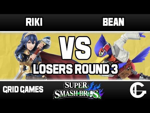 Riki (Lucina) VS Bean (Falco) | Grid WiiU BiWeekly Losers Round 3
