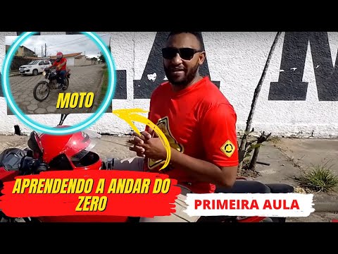 Como andar de moto aprendendo do Zero: Aula 1
