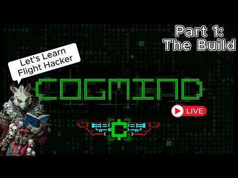 Let's Learn The Flight Hacker Build! | Cogmind Live W2 Win-Type Playthrough