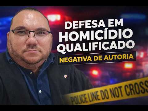 DEFESA CRIMINAL - NEGATIVA DE AUTORIA