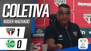 COLETIVA ROGER MACHADO | AO VIVO | São Paulo x Juventude - Copa do Brasil 2026