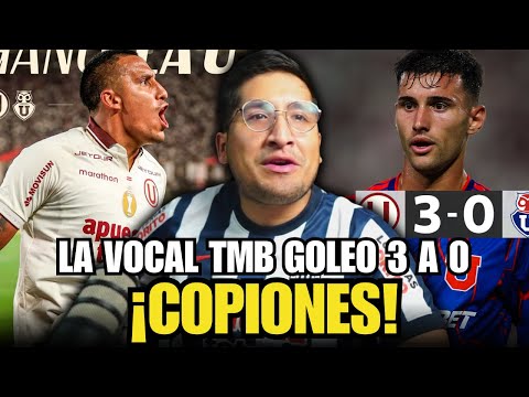 “NOS COPIARON” 🦤 | FANODRIC REACCIONA UNIVERSITARIO 3-0 U CHILE | ¡NOCHE GOLEADORA DE LOS COMPADRES!