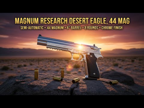 Magnum Research Desert Eagle .44 MAG: Gas Piston Engineering vs. Hollywood Myth | Full Review