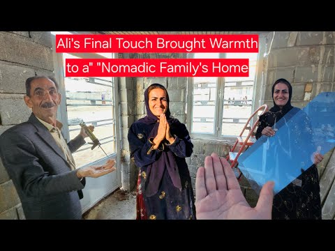 Ali and the surprising final touch for a cozy home for a nomadic family