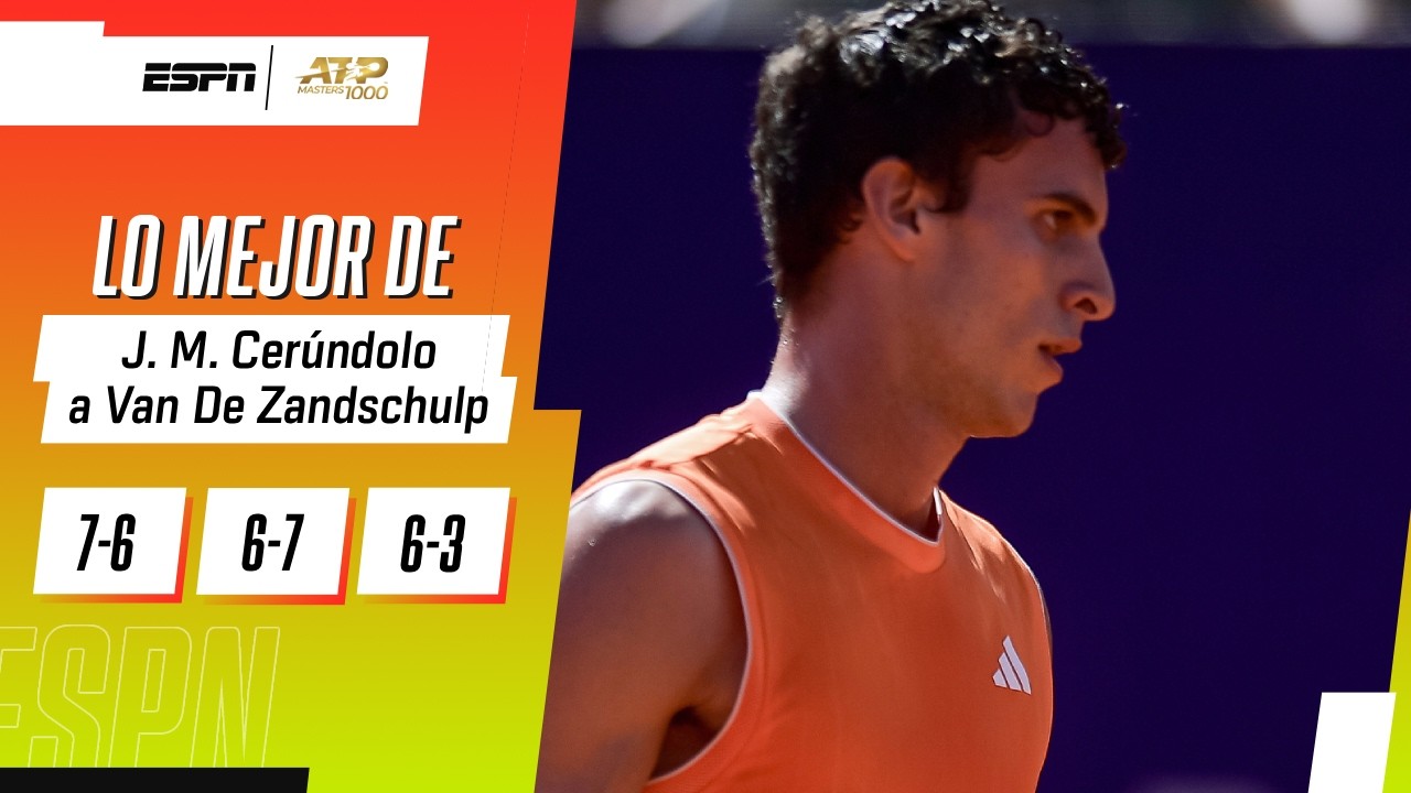 EL PARTIDO DE LA JORNADA SE LO LLEVÓ JUANMA CERÚNDOLO QUE AVANZÓ EN INDIAN WELLS | RESUMEN