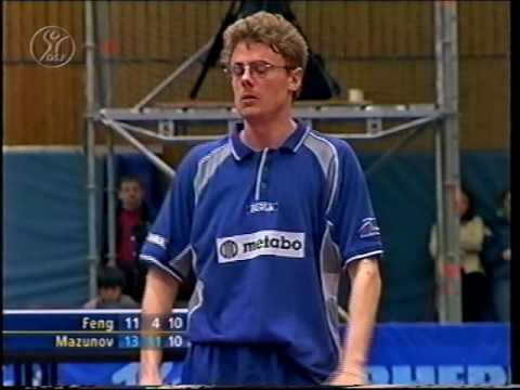 Table Tennis German League  2001 D Mazunov vs Feng
