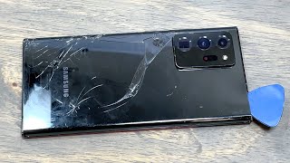 Galaxy Note 20 Ultra Back Glass Restoration (ANYBODY can do this)