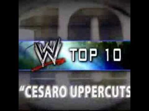 Cesaro Uppercuts - WWE Top 10