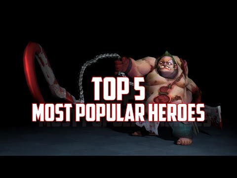 Top 5 most popular heroes in Dota 2 (patch 7.20e) and how to counter them