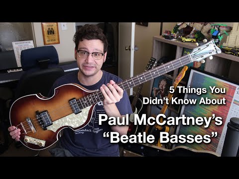 5 THINGS YOU DIDN'T KNOW ABOUT PAUL McCARTNEY'S BEATLE BASSES + Hofner Tone Demo [4K]
