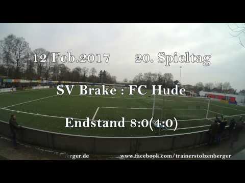 SV Brake vs FC Hude - Highlights der zweiten Hälfte - 12 Feb. 2017