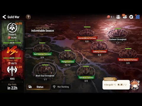 [Epic Seven] Indomitable Season Guild War: Striders vs NNG (2023/03/27)