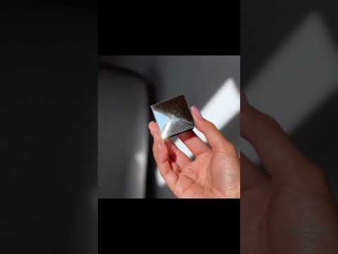 Квадратна внутрішня заглушка 30х30 ХРОМ