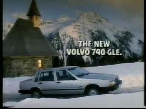Volvo 740 GLE (Australian ad - 1985)