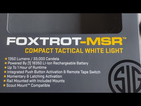Foxtrot EDC - Sig Sauer’s Free Flashlight Close Up