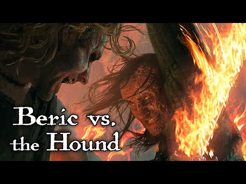 Beric vs the Hound! In a Weirwood Cave! Explained! A Song of Ice and Fire - Game of Thrones