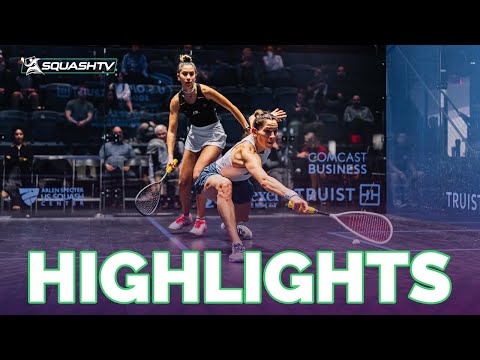 "This is QUALITY Squash" Shiha v King | U.S Open 2022 | RD 2 HIGHLIGHTS!