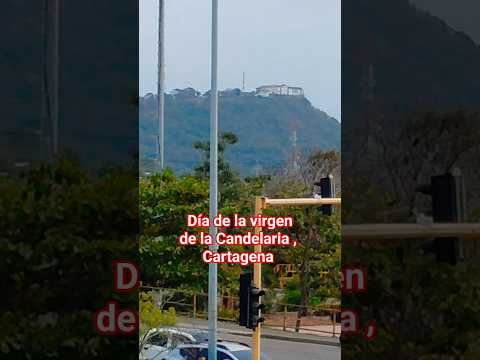 Día de la virgen de la Candelaria #cartagena #colombia #virgenmaria