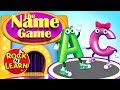 The Name Game Identify The Letter That Starts Your Name