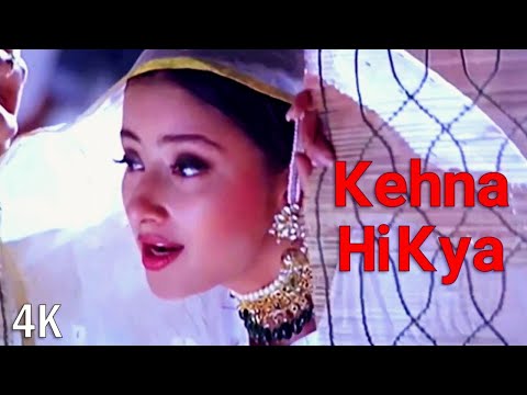 Kehna Hi Kya | 4K Video | Manisha Koirala | Arvind Swamy | 🎧 HD Audio | A R  Rahman | K S  Chitra