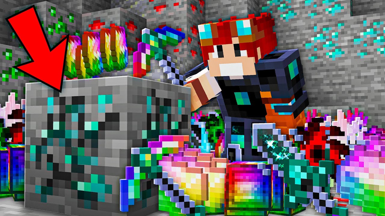 MINÉRIOS dão ITENS do AVARITIA no minecraft