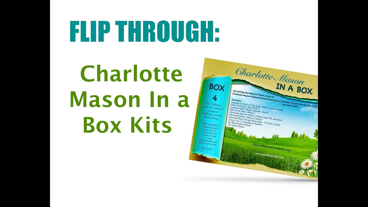 FLIP THROUGH:  Charlotte Mason in a Box from Queen Homeschool Supplies