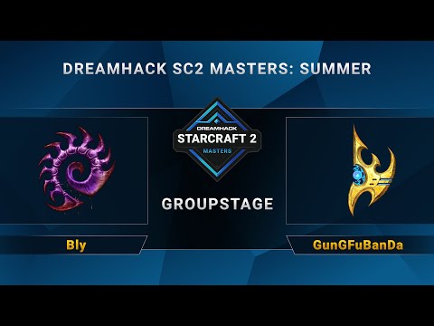 SC2 - Bly vs. GunGFuBanDa - DreamHack SC2 Masters Summer - Group A - EU