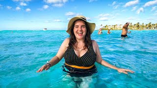 THE BLUEST WATER IN THE WORLD (Isla Mujeres Mexico)