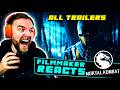 FILMMAKER REACTS MORTAL KOMBAT ALL TRAILERS MKX MK11 MK1