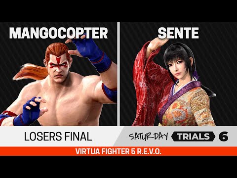 Saturday Trials 6 VF5 Losers Final - Mangocopter (Wolf) vs Sente (Aoi)