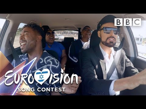 Eurovision 2019 Taxi Karaoke Tel Aviv 😂🎤 - BBC